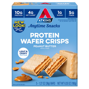 
                  
                    ATKINS Snack Wafer Peanut Butter - 5 Pack (36g per Bar)
                  
                